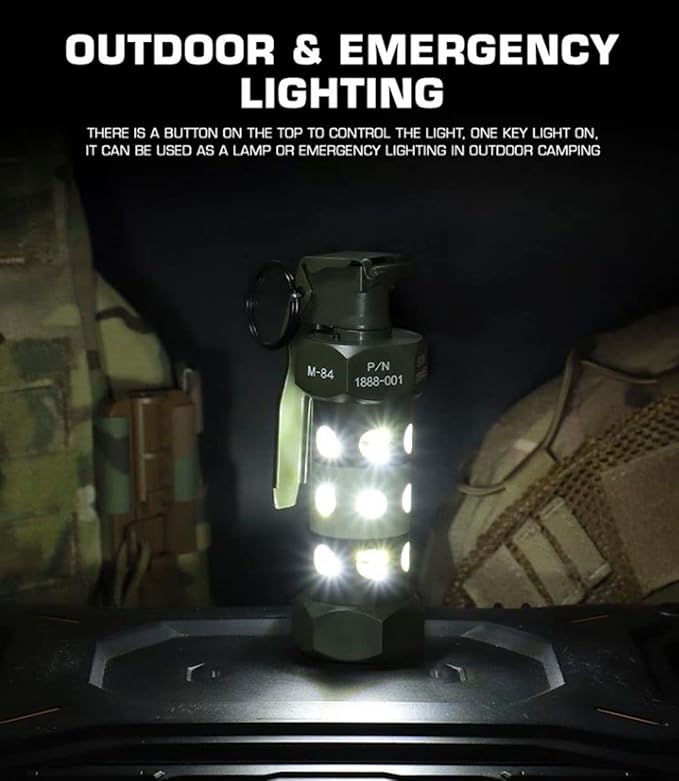 Camping Lantern Tactical Lantern Flashlight Battery Powered Waterproof Tent Light