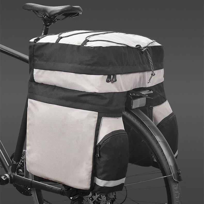 Mountain Bike Bag Bicycle 60L 3-in-1 Pannier Bag With Free Rain Cover